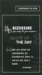 Mobile Screenshot of bizdesire.com